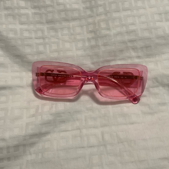 Valentino logo rectangle sunglasses women glasses main image 7